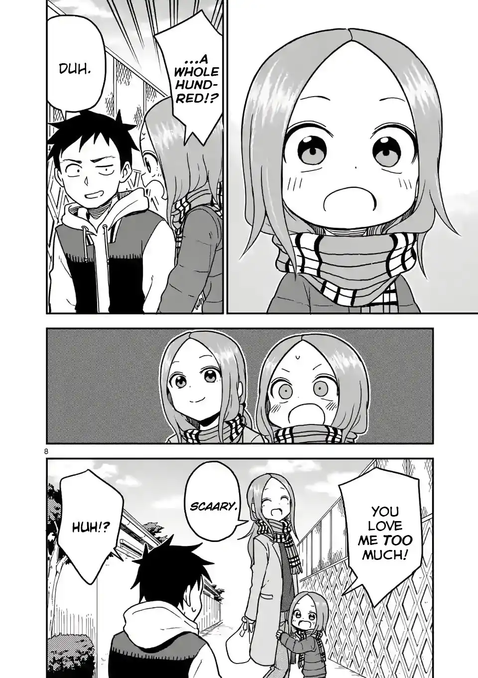 Karakai Jouzu no (Moto) Takagi-san Chapter 123 8